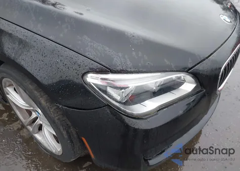 2013 BMW 750Li from USA, damaged, VIN WBAYE8C53DD133504